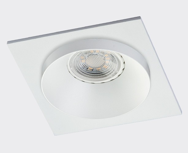 Встраиваемые потолочные светильники из металла Встраиваемый светильник Italline SOLO-SP01-White-white