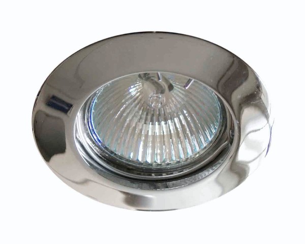 Встраиваемые потолочные светильники из металла Встраиваемый светильник Oscaluz 0037-01-01-C хром, MR16