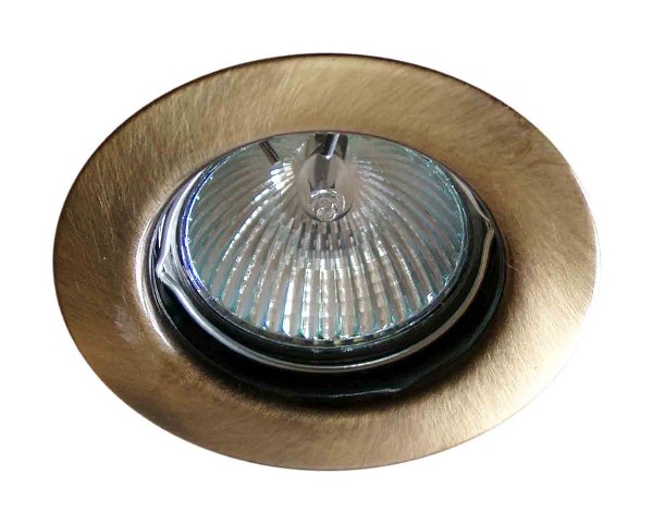 Встраиваемые потолочные светильники из металла Встраиваемый светильник Oscaluz 0014-00-00-S бронза, MR16